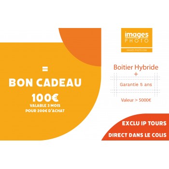 Avec Garantie 5 ans, bon kdo 100€ offert