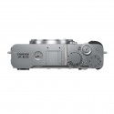 FUJI X-E5 SILVER dessus