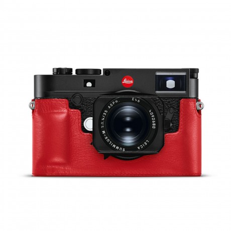 LEICA ETUI PROTECTION CUIR ROUGE M10
