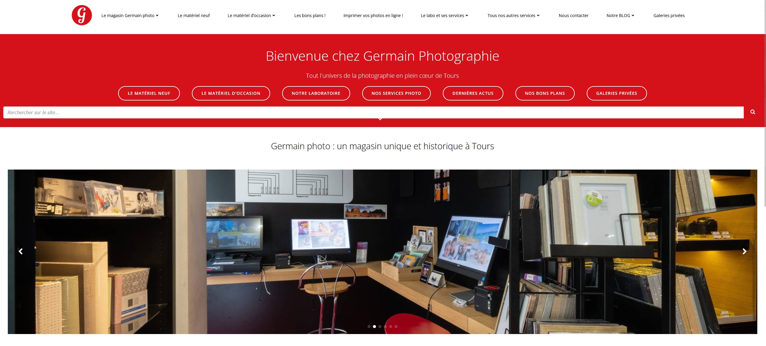 Nouveau site germainphoto-fr